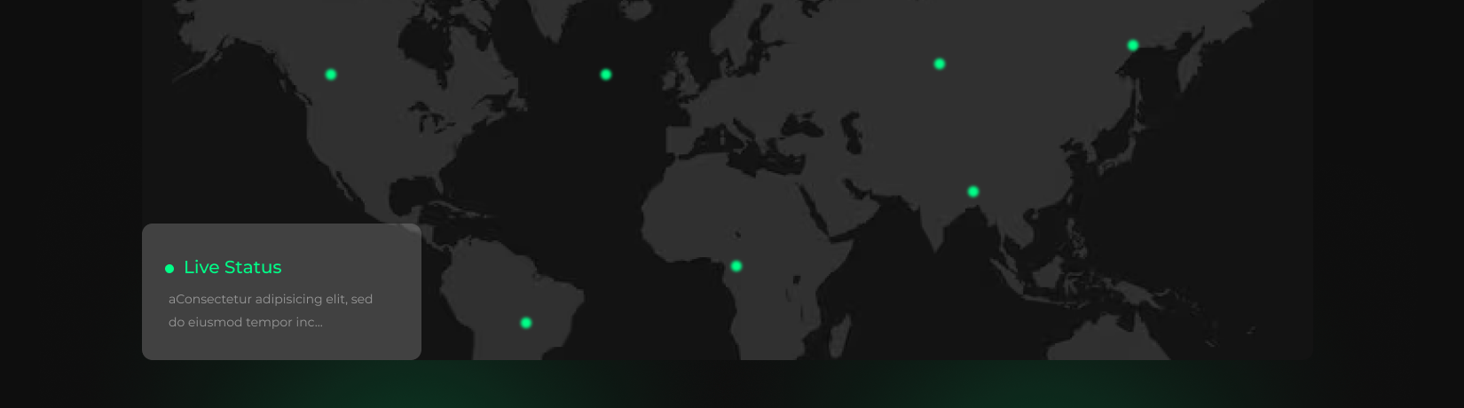 World map showing YOMYG global reach